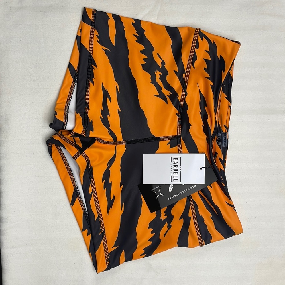 NWT Barbell Cartel competition shorts